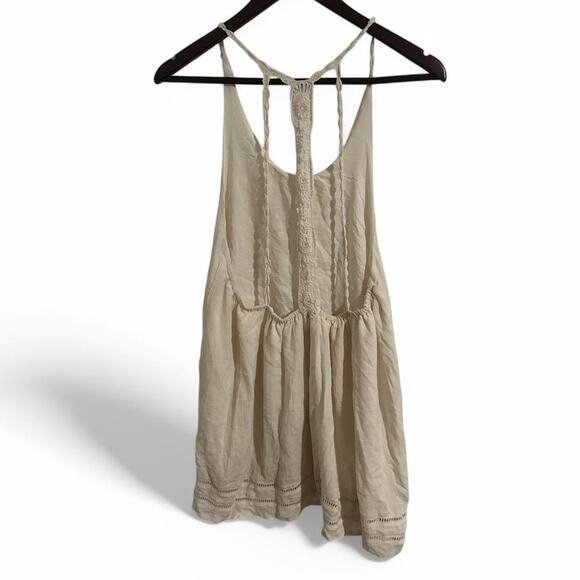 Nwt Eternal Sunshine Creations Sofia Mini Dress in Ivory - Picture 3 of 3